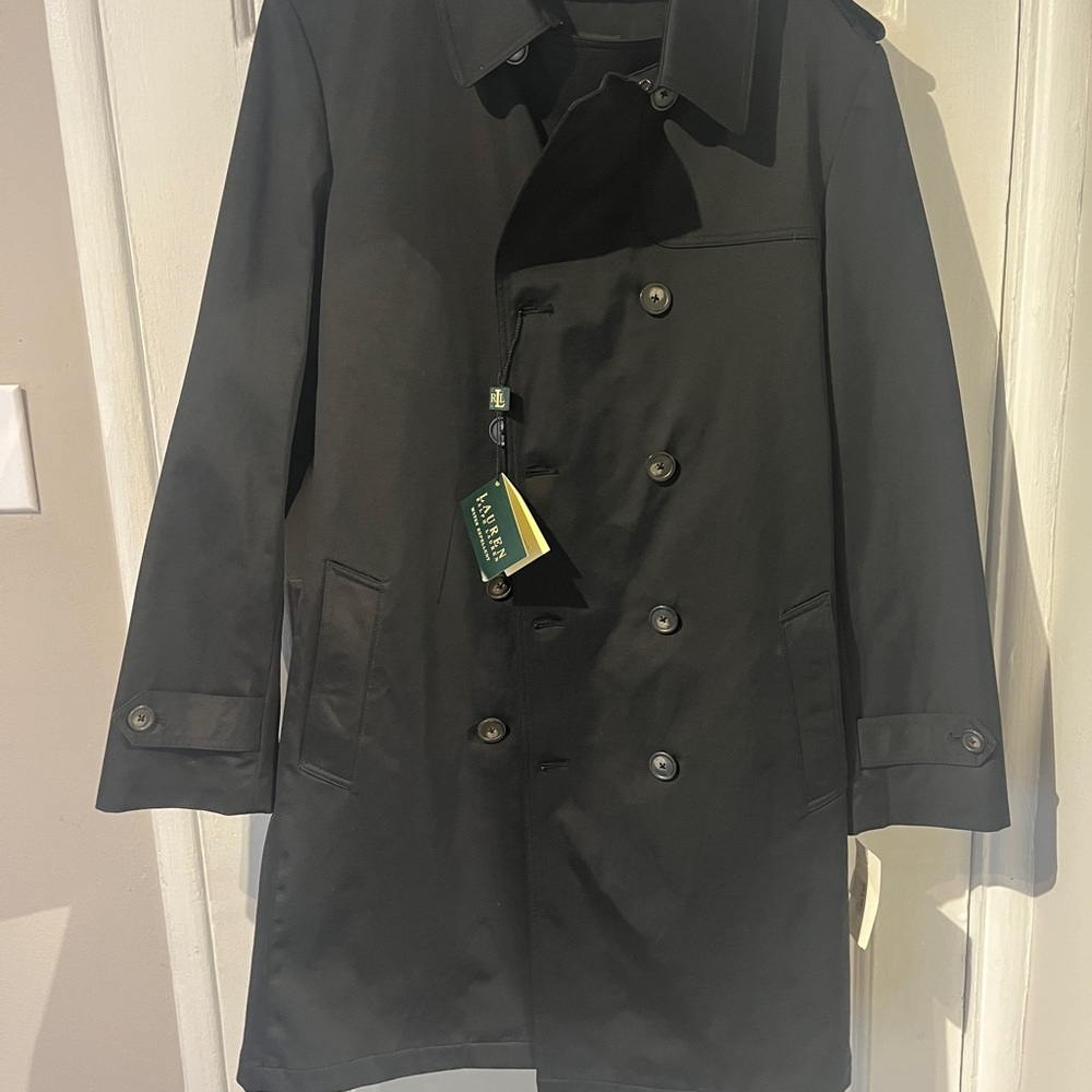 Lauren Ralph Lauren Black Trench Coat